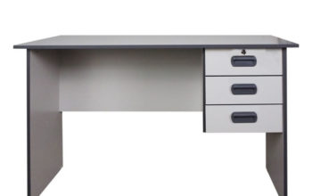 Office Table with Shelves